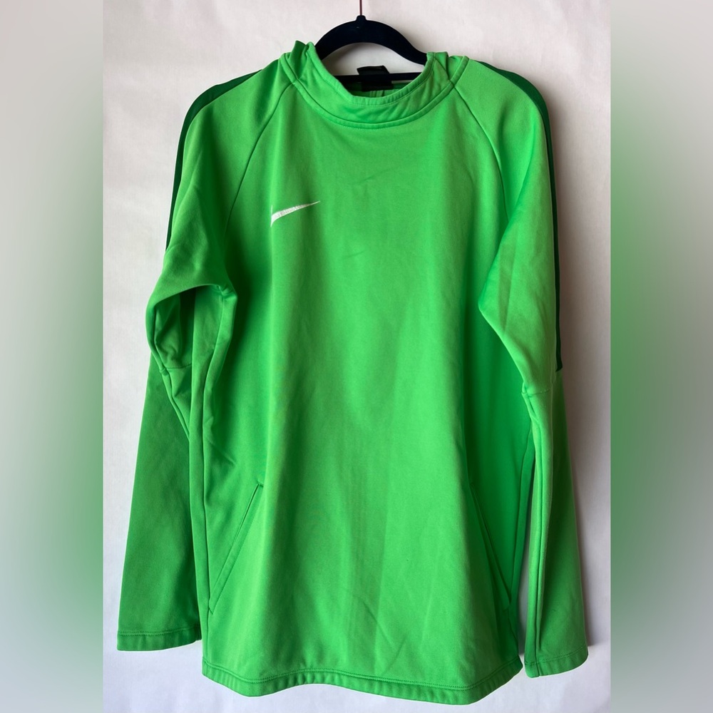 Nike Green Long Sleeve Pullover Hoodie size Small